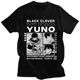 2021 New Yuno Grinbellor Black Clover Anime Oversized T-shirt Men Women Loose O Neck Short Sleeve Hip Hop Top Tee S_03
