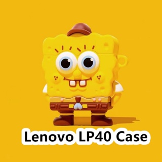 【คุณภาพสูง】เคสหูฟัง แบบนิ่ม ลายการ์ตูน สําหรับ Lenovo LP40