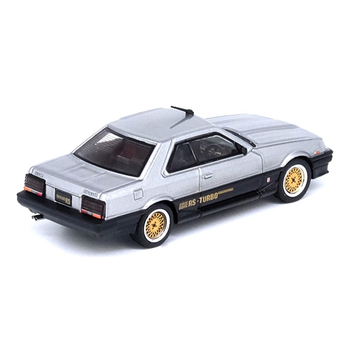 authentic-inno64-1-64-die-cast-car-nissan-skyline-2000-turbo-rs-x-dr30-silver-black