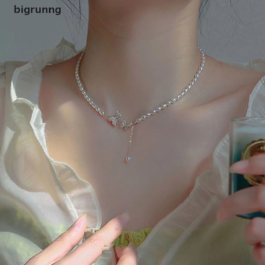 bigrunng-สร้อยคอโช้กเกอร์-ประดับไข่มุกเทียม-พลอยเทียม-ผีเสื้อ-สีขาว-เครื่องประดับแฟชั่น-สําหรับผู้หญิง-งานแต่งงาน-ปาร์ตี้-sg