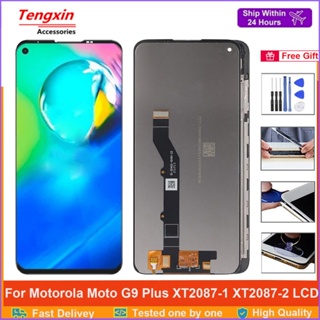 หน้าจอสัมผัส LCD 6.81 นิ้ว สําหรับ Motorola moto g9 plus LCD moto XT2087-1 XT2087-2 g9 plus