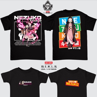 K T-Shirt Kids DEMON SLAYER NEZUKO KAMADO T-Shirt Anime_03