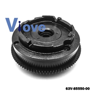 63V-85550-00 Electric Flywheel Rotor Assy for Yamaha Outboard 9.9HP 15HP for Parsun Kits
