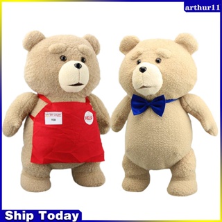 Arthur ตุ๊กตาหมีเท็ดดี้ ผ้ากํามะหยี่ขนนิ่ม ขนาด 45 ซม. ของเล่นสําหรับเด็ก ของขวัญวันเกิด