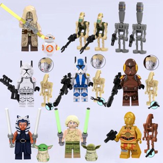 Ahsoka C3PO IG88 บล็อกตัวต่อภาพยนตร์ ของเล่นสําหรับเด็ก ของขวัญวันเกิด