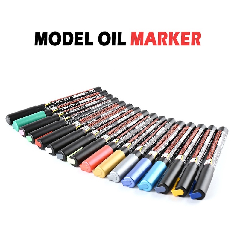 Mr Hobby Model Marker Pen Gundam Model Color Oily Marker Spray Paint ...