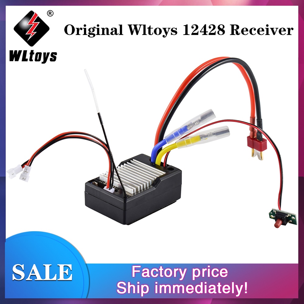 Batterie 7.4V 2700mAh 2S Pour WLTOYS 12428 – Remplacement RC Car Grise, Prise T