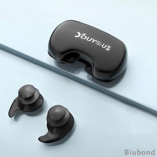 [Biubond] Silicone Swimming Ear Hearing Protector Soft Noises Cancelling Waterproof Earplugs for Bathing Water Sports Diving Shower Swimmer