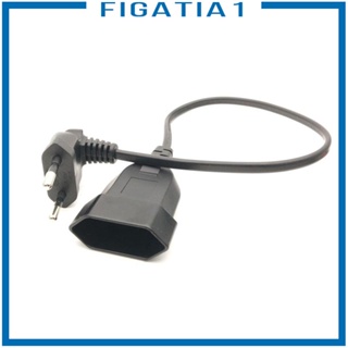 [figatia1] สายไฟ มุม 90 องศา 0.4 มม. ตัวผู้ เป็นตัวเมีย สไตล์ยุโรป สําหรับ PC