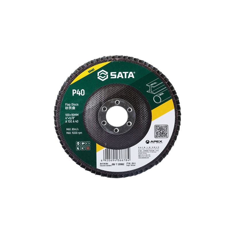 ราคาถูก-sata-55401-ใบขัด-100xp40x16-mm