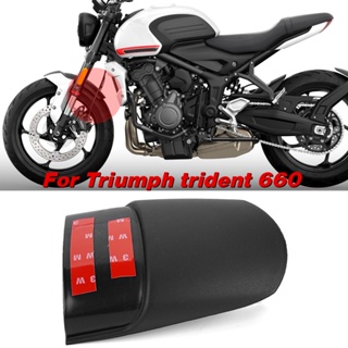 ABS Motorcycle Front Mudguard Fender Rear Extender Extension For Triumph Trident660 660Trident 2021 2022 2023