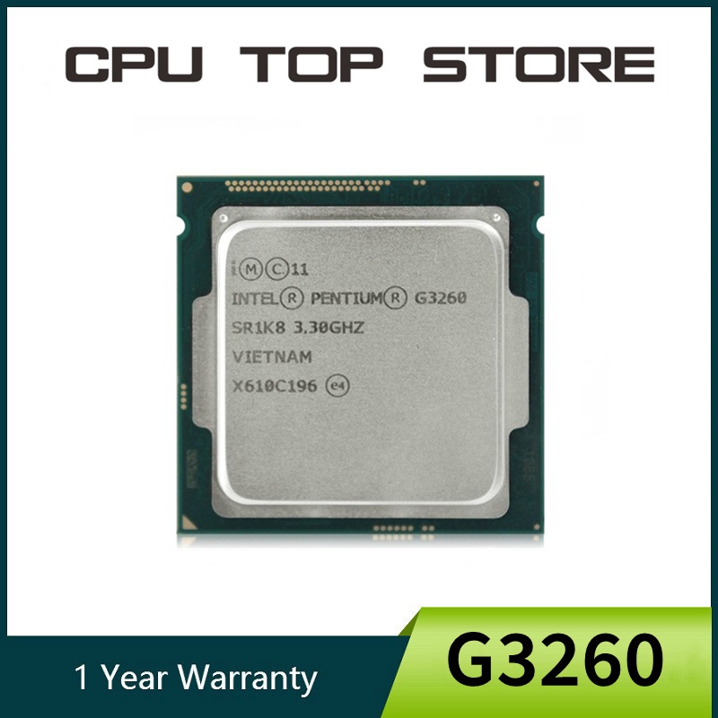 หน่วยประมวลผล CPU Intel Pentium G3260 Dual Core SR1K8 3.3GHz 3MB