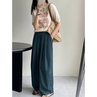 [2023 สไตล์ฤดูใบไม้ผลิ] Cool Air Pants~ กางเกงขากว้างลําลอง เอวสูง ทรงหลวม สําหรับผู้หญิง พร้อมส่ง ส่งฟรี วันเดียวกัน