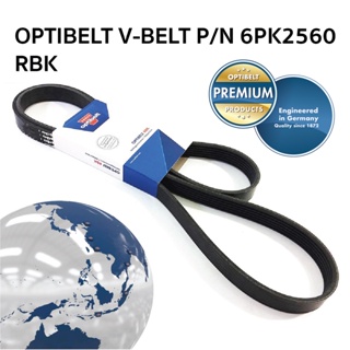 OPTIBELT V-BELT P/N 6PK2560 RBK