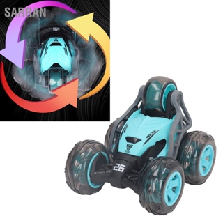 SARRAN รีโมทคอนโทรล Stunt Car หมุนได้ 360 องศาความเร็วสูง 5 ล้อ 2.4GHz Kids RC Toy