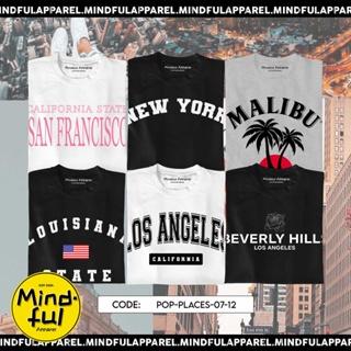 POP CULTURE PLACES GRAPHIC TEES | MINDFUL APPAREL T-SHIRT_01