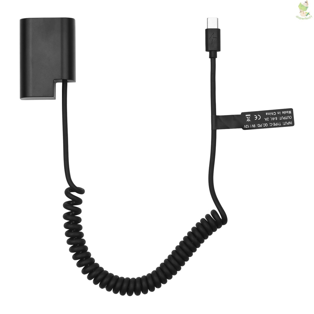 Andoer Dummy Battery USB-C - Netzteiladapter Für Panasonic Kameras