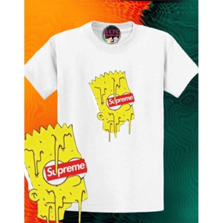 Bart Simpson Supreme Printed Tshirt Cotton Unisex_03