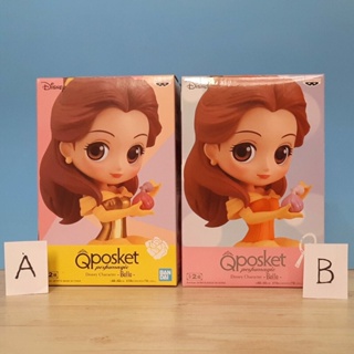 Q posket Disney Charecters Belle โมเดลฟิกเกอร์ เบลล์ (Perfumagic) สินค้าแท้จากญี่ปุ่น