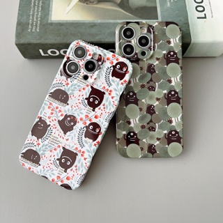 เคสโทรศัพท์มือถือ ลายการ์ตูนสัตว์ประหลาด พืช การ์ตูนน่ารัก สําหรับ iPhone14 13 12 11