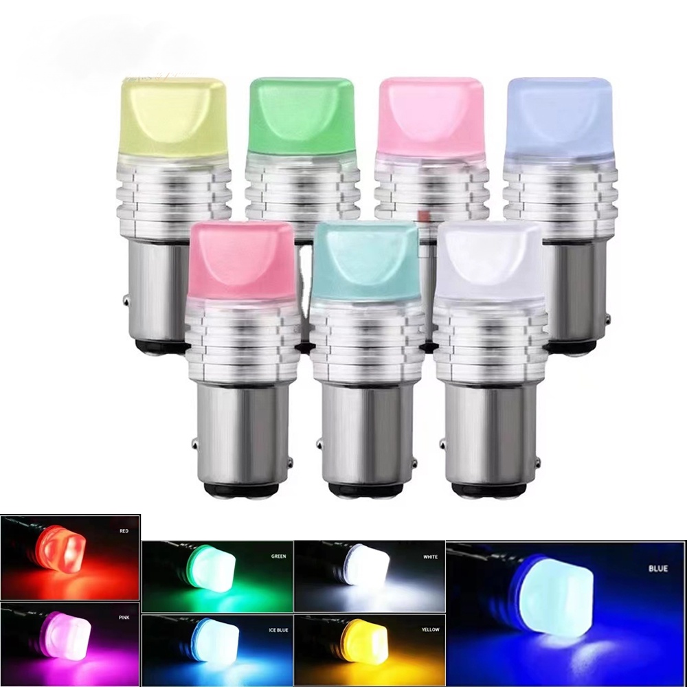 ไฟเบรกท้ายรถยนต์ LED 1157 Bay15d PY21 5W 7443 T20 1156 Ba15s P21W W21 ...