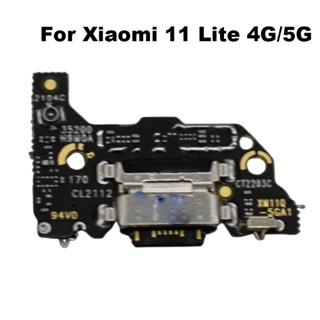 บอร์ดเชื่อมต่อไมโครโฟน พอร์ตชาร์จ USB M2101k9ag 4G 5G สําหรับ Xiaomi Mi 11 Lite