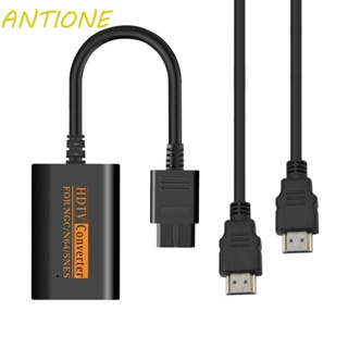 Antione อะแดปเตอร์ HDMI สําหรับ Nintendo 64 / SNES / NGC / SFC Gamecube คอนโซล Audi สายเคเบิล ดิจิทัล สาย HDMI