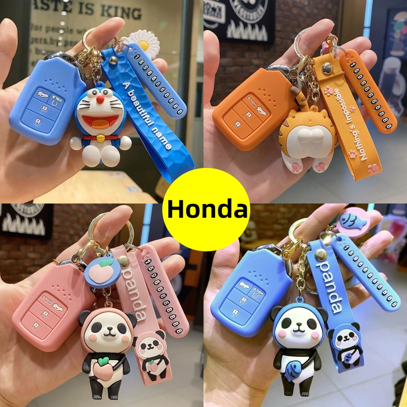 เคสกุญแจรถยนต์-honda-city-civic-brv-hrv-crv-civic-accord-odyssey-vezel-พวงกุญแจรถยนต์-honda-ของแต่งรถยนต์