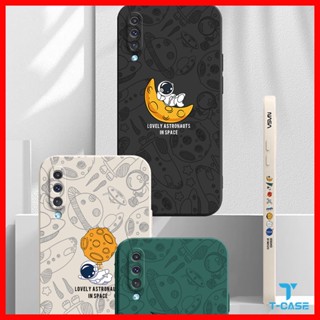 เคส Samsung A30S A50 A50S A7 2018 A750 A70 A20S A21S A10S A31 A51 4G A71 4G เคส Astronaut เคส Soft Samsung 2A-TKR