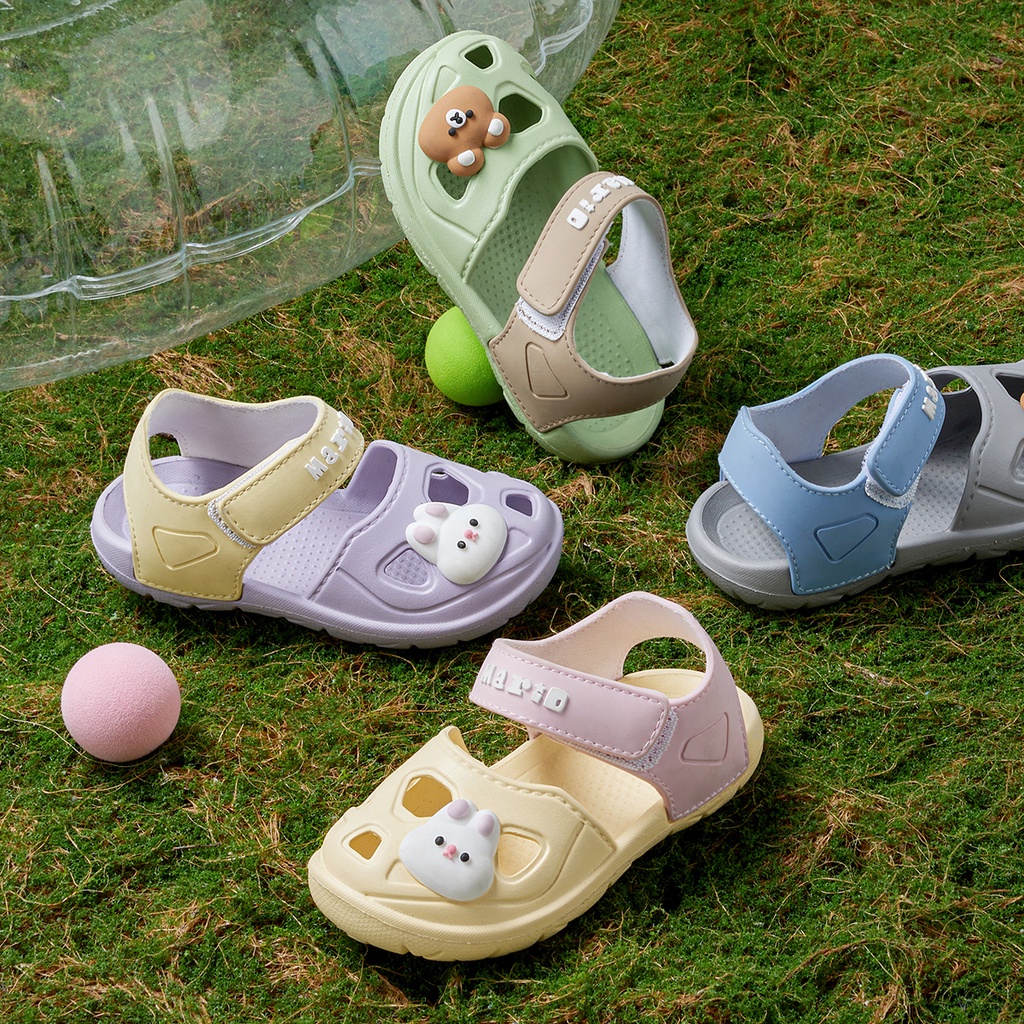 crocs-cheerful-mario-รองเท้าแตะชายหาด-สไตล์เกาหลี-แฟชั่นฤดูร้อน-สําหรับเด็กผู้หญิง