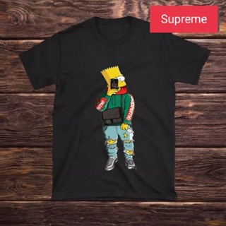 Bart Simpson Printed TShirt Unisex Cotton_03