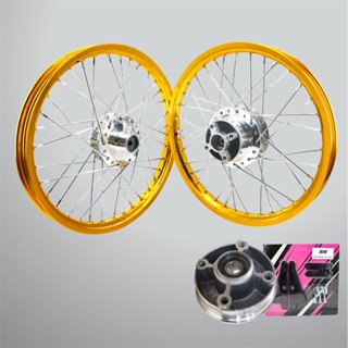 ชุดล้อโล อุปกรณ์เสริม Motocross Hub Core Wheels 1.40x14 นิ้วล้อ 1.85x12 นิ้วขอบเหล็กล้ออลูมิเนียมขอบล้อ