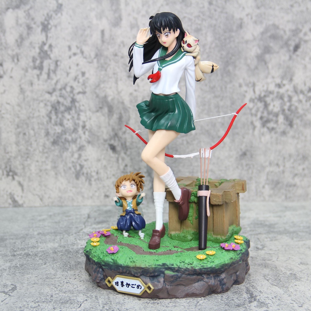 gk-higurashi-kagome-ฟิกเกอร์-pvc-อนิเมะ-inuyasha-ของเล่น-ของสะสม