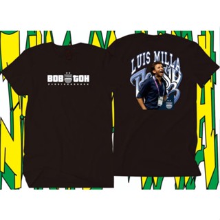 เสื้อยืดแขนสั้น พิมพ์ลาย LUIS MILLA PERSIB BANDUNG Distro สําหรับผู้ชาย และผู้หญิง