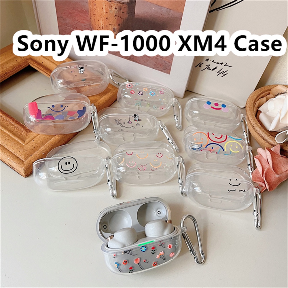 case-home-เคสหูฟัง-แบบนิ่ม-แบบใส-ลายน่ารัก-สําหรับ-sony-wf-1000-xm4