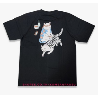 [S-5XL] เสื้อยืด ripndip skateboard t-shirts