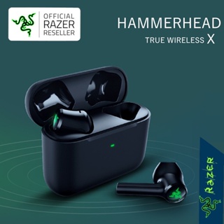 Razer Hammerhead True X ชุดหูฟังบลูทูธไร้สาย 5.2 ตัดเสียงรบกวน สําหรับเล่นเกม