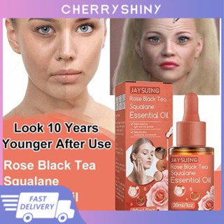 Deep Anti Wrinkle Serum Anti Aging Essence Rose Oil Vc Bio Essence Anti-Aging Essence ปรับปรุง Fine Lines ยกหดรูขุมขน Face Skin Care