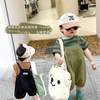 พร้อมส่ง ลดกระหน่ํา ชุดจั๊มสูท กางเกงขาสั้น เปิดได้ สไตล์เกาหลี ญี่ปุ่น ฤดูร้อน สําหรับเด็กผู้ชาย 2023
