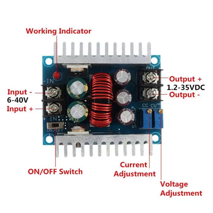 โมดูลสเต็ปดาวน์-ตัวแปลงแรงดันไฟฟ้า-dc-300-วัตต์-20-อา-dc-dc-step-down-converter-step-down-โมดูลกระแสคงที่