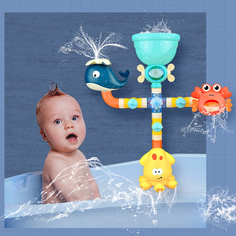 ของเล่นอาบน้ำเด็กไดโนเสาร์-ของเล่นอาบน้ำ-สำหรับเด็ก-ของเล่นในน้ำ-บีบฉีดพ่นน้ำได้-หลากหลายแบบ-cod