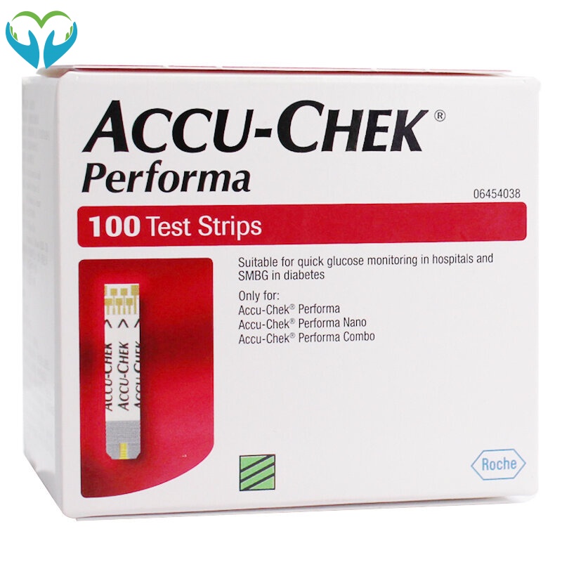 Accu Chek Performa แถบทดสอบ 50 / 100 แผ่น (Exp 03/2025) Accuchek
