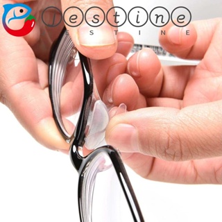 สินค้า Jestine สะดวก เกาหลี แผ่นรองจมูก สบาย แว่นตา ที่ติดจมูก แผ่นใส กันลื่น น้ําหนักเบา อุปกรณ์เสริมแว่นตา เด็ก โค้ง รูปร่างแว่นตา รองรับ / หลากสี
