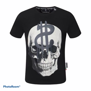 Philipp Plein Crystal skull T-Shirt_01