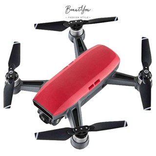 พร้อมส่ง ใบพัดคาร์บอนไฟเบอร์ แบบพับได้ ปลดเร็ว สําหรับ DJI Spark Dron [BeautYou.th] 4 ชิ้น