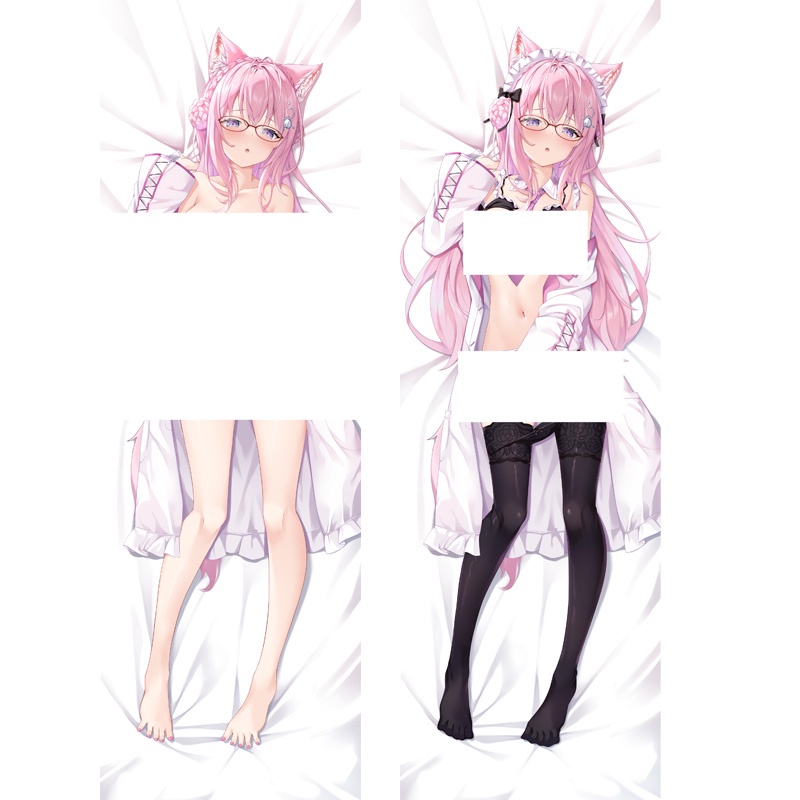 hololive-virtual-youtuber-hakui-koyori-ปลอกหมอน-ลายอนิเมะ-dakimakura-japenese-love-ขนาด-50x150-ซม