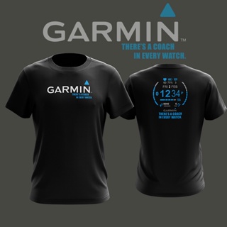GARMIN FACEWATCH t shirt Baju Garmin microfiber sesuai untuk aktiviti bersukan_01
