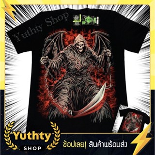 เสื้อ Rock Eagle งานแท้ ยมทูต T-Shirt 3D เสื้อยืดเรืองแสง ไม่มีตะเข็บข้าง ใส่ได้ทั้งชายและหญิง_01