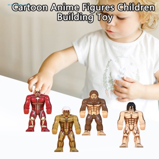 DR.BEI Attack On Titan Material Safety Anime Minifigure Boys Girls Gift Mini Anime Figures Building Block Toy Bricks Toys