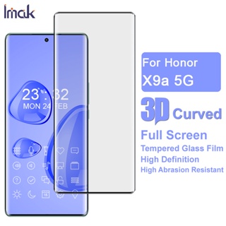 แท้ ฟิล์มกระจกนิรภัยกันรอยหน้าจอ 3D ทรงโค้ง สําหรับ Honor X9A 5G Honor Magic 5 Lite 5G